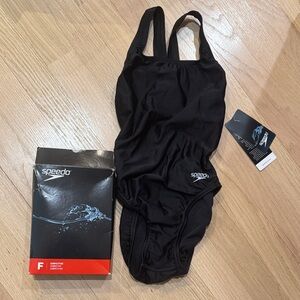 Speedo Black One-Piece Swimsuit